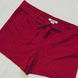 WHITE HOUSE/BLACK MARKET Belted Shorts (6) LOVELY!